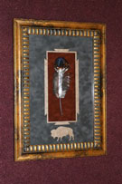 Framed Feather